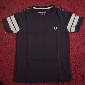 Boys True Religion short  sleeve shirt with back stamped TR 02